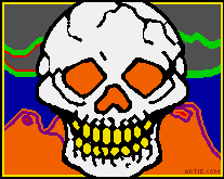 Download the Halloween Skull theme for your computer here!