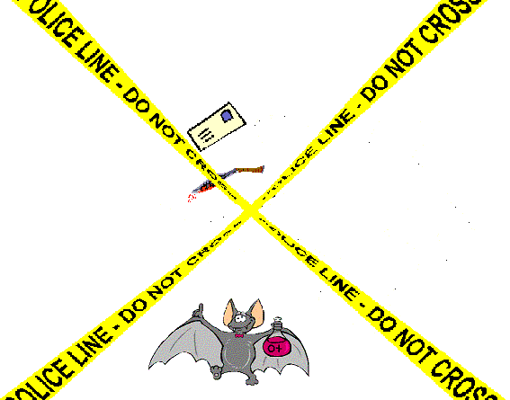 Warning: Don't cross the police line!